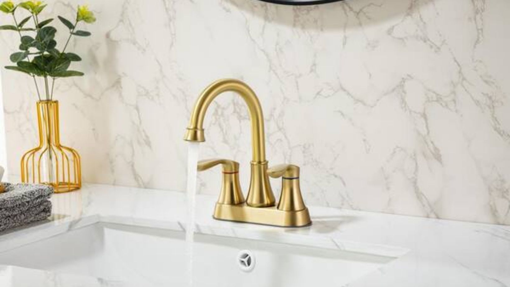 7 Tips to Enhance the Look of Your Brushed Gold Centerset Bathroom Faucet